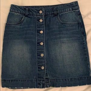 Jean skirt